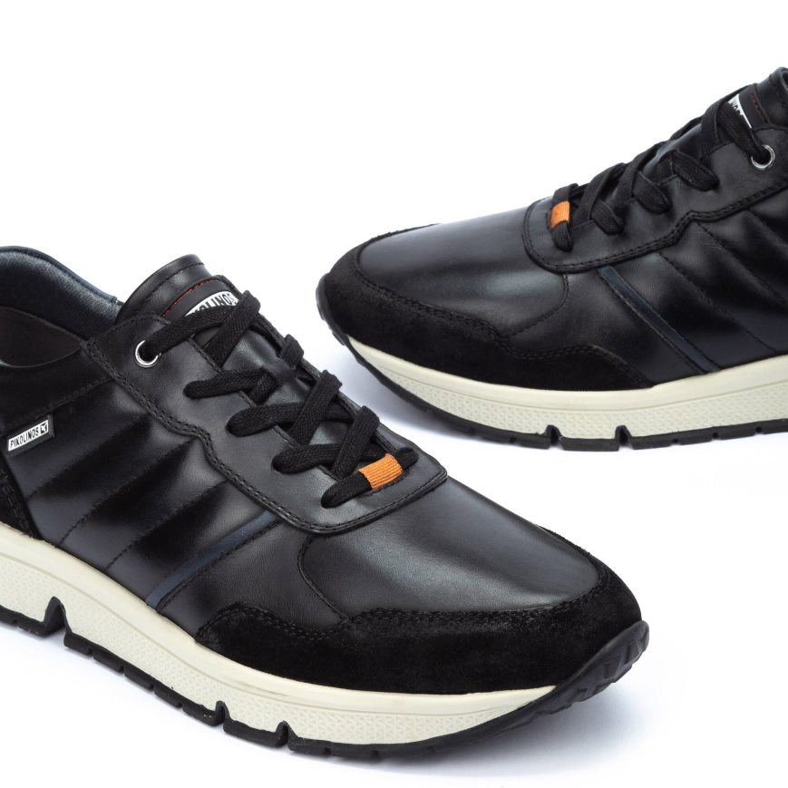 Men's Pikolinos FERROL Sneakers Black | NZ CQ012A3